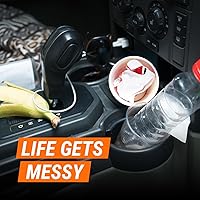 Vista 2 de Armor All Kit de toallitas de limpieza para interiores del automóvil, desinfecta, protege y limpia el interior del automóvil, incluye toallitas