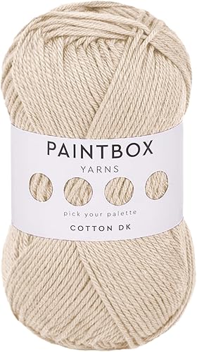 Miniatura 46 de Paintbox Yarns Hilo DK 100% Algodón 1.76oz (50g), 137 Yardas (125m) - Vino Tinto para Crochet, Tejer - Hilo Suave y Ligero de Doble Punto para Ropa