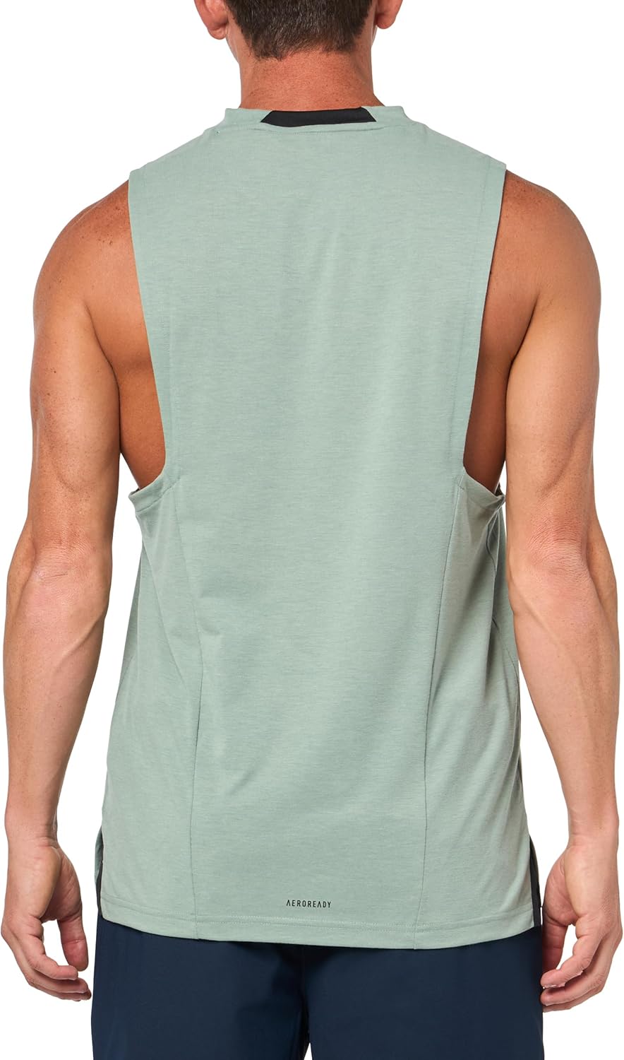 adidas Mens Designed for Training Workout Tank Top - Image 2