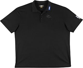 John Daly Authentic Signed Match Worn Black Loudmouth Polo Shirt BAS #BK84771
