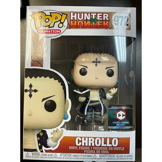 En Oferta Funko Pop! Hunter X Hunter: Chrollo #972 Exclusive With Chalice Collectibles Pop Protector Case