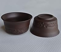 Vista 7 de Tetera 11pcs/set Pot Cup Chinese Gongfu Tea Semi-automático Millstone (negro)