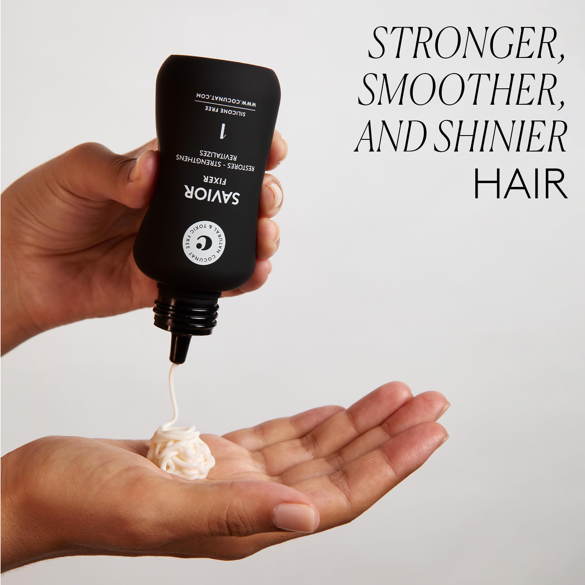 COCUNAT, Boombastic + Savior, Reconstructive and Repairing Hair Treatment, for Damaged Brittle or Colour-Treated Hair - Image 3