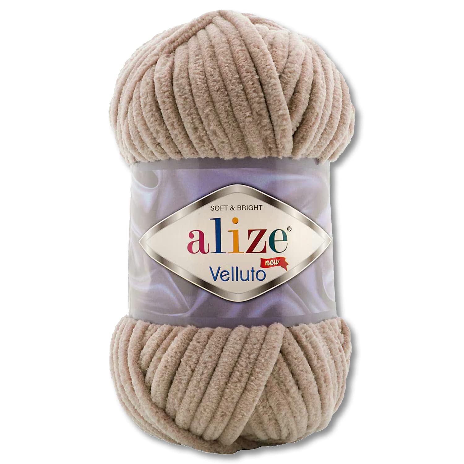 100 g Alize Velluto Wool in 30 Selections (530 | Beige)