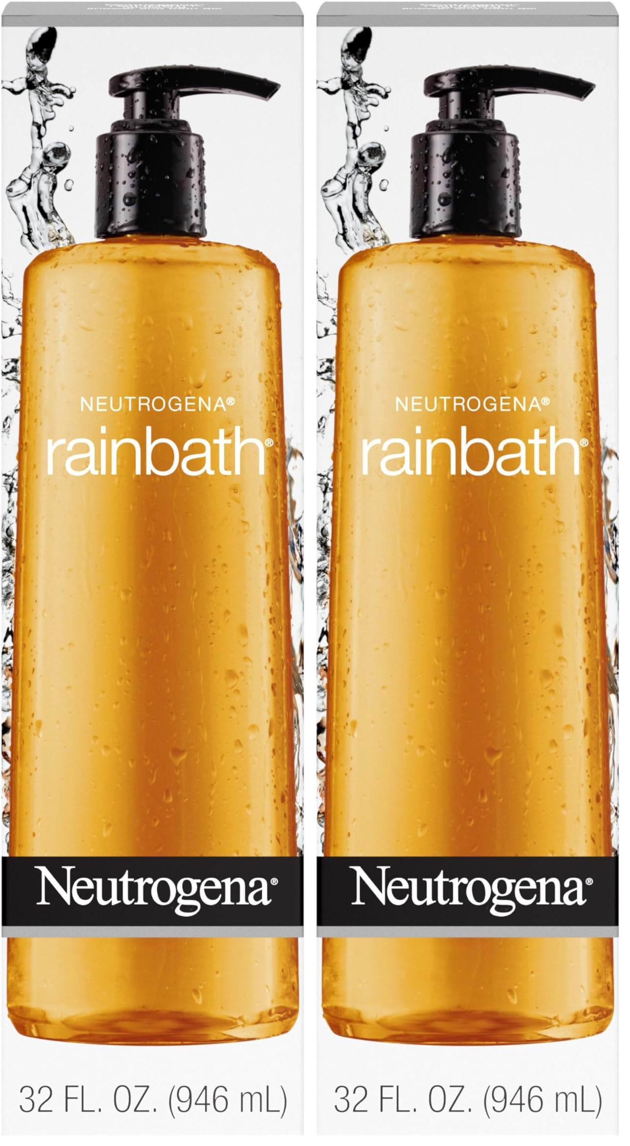 Neutrogena Rainbath Moisturizing Daily Body Wash Cleanser and Shaving Gel with Clean Rinsing Lather Original Scent 32 fl