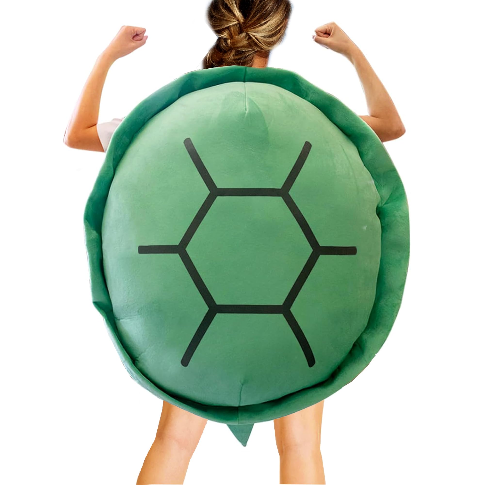 40Inch Wearable Turtle Shell Pillows,Big Turtle Plush Pillow,Turtle Shell Stuffed Animal Pillow,Turtle Shell Pillow for Adlut Kids,Valentine's Day Birthday Gifts (40inch)