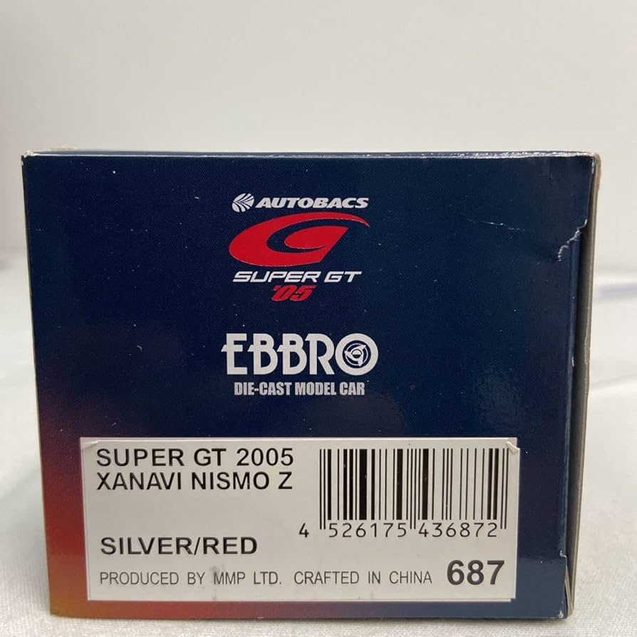 Amazon | EBBRO 1/43 XANAVI NISMO Z SUPER GT500 2005年 #1