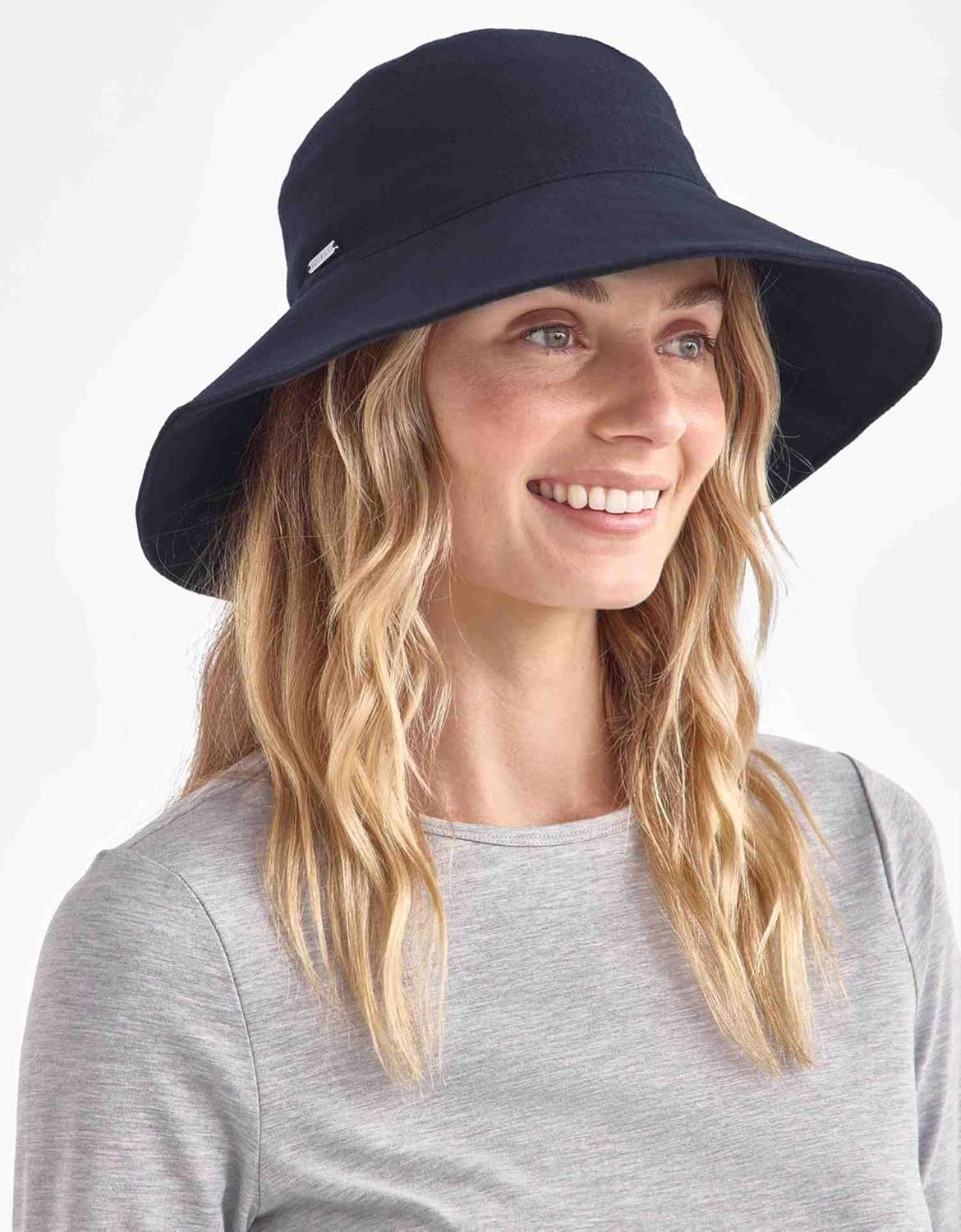 Solbari Resort Wide Brim Sun Hat UPF 50+ Packable UV Protection, Adjustable Size, Ponytail Opening, Stylish, Breathable - Image 6