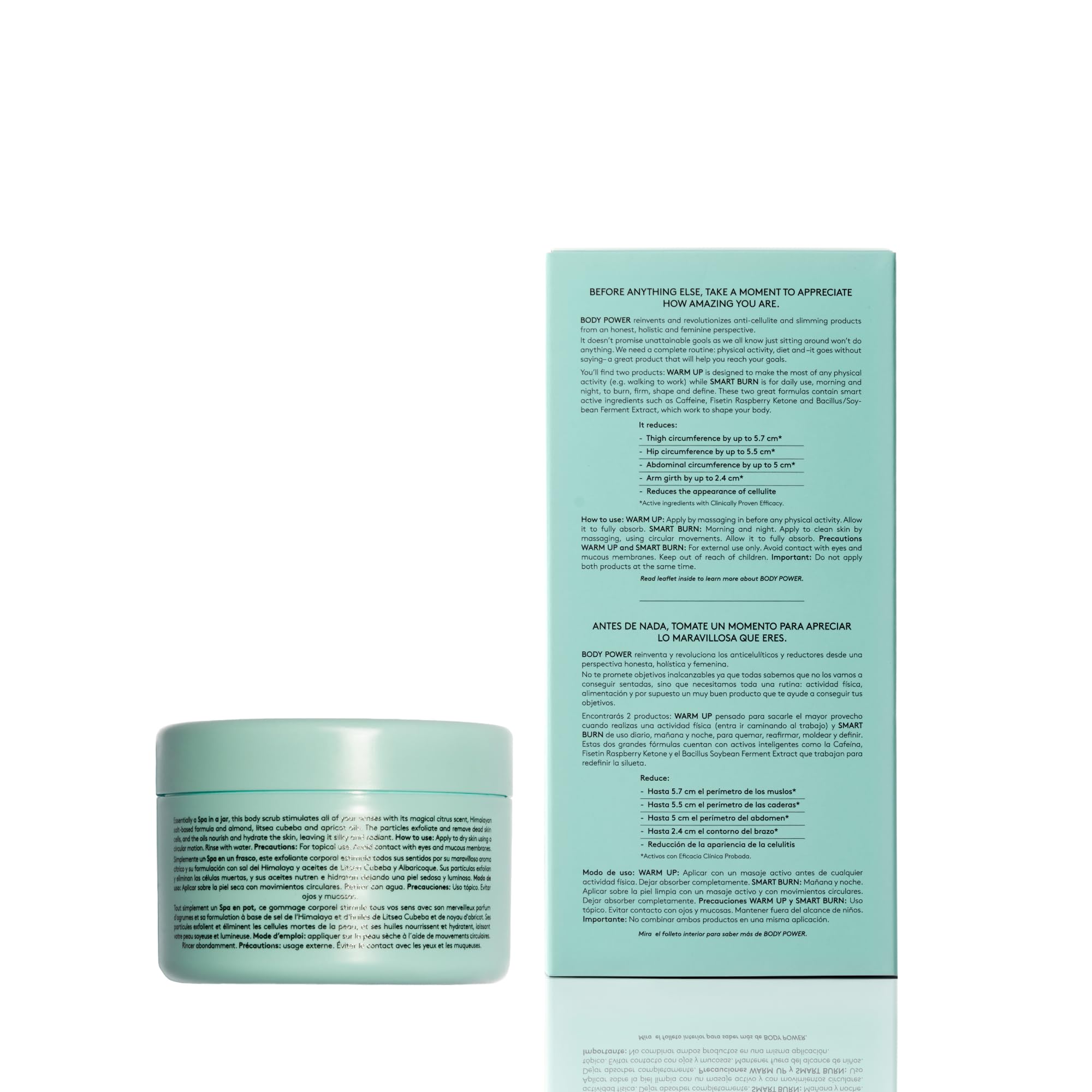 COCUNAT Pack Body Power + Exfoliante Corporal Reafirma y Suaviza la Piel | Body Power + Exfoliante Corporal. Piel firme, lisa y renovada. Reafirma, exfolia y suaviza. Ingredientes naturales, vegano.