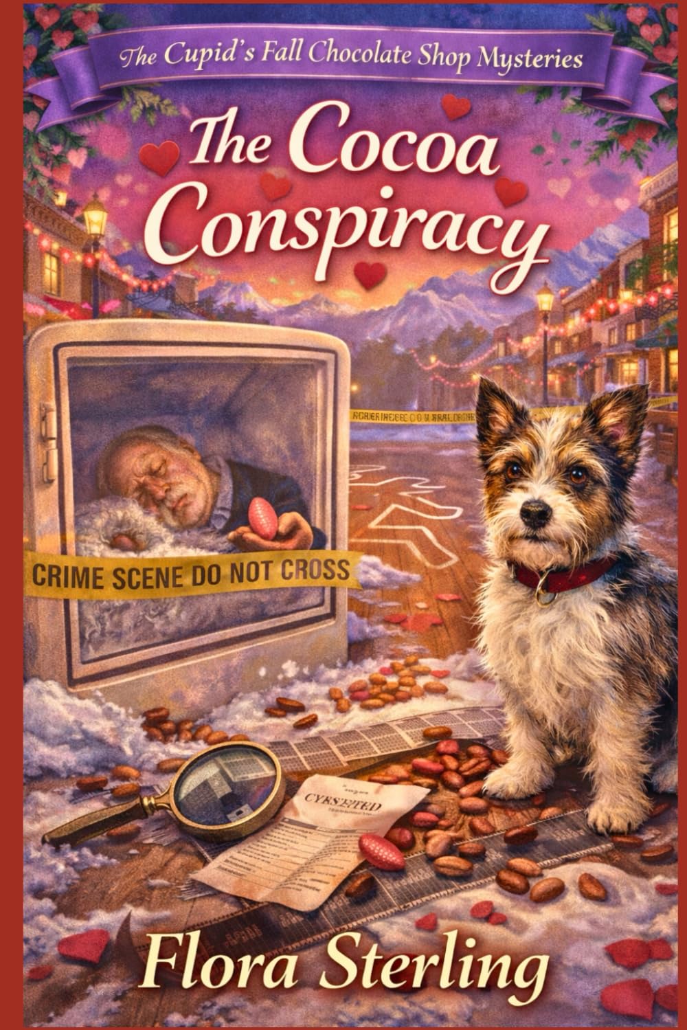 The Cocoa Conspiracy: A Valentine Cocoa Hunt Chocolate Shop Cozy Mystery (The Cupid’s Fall Chocolate Shop)