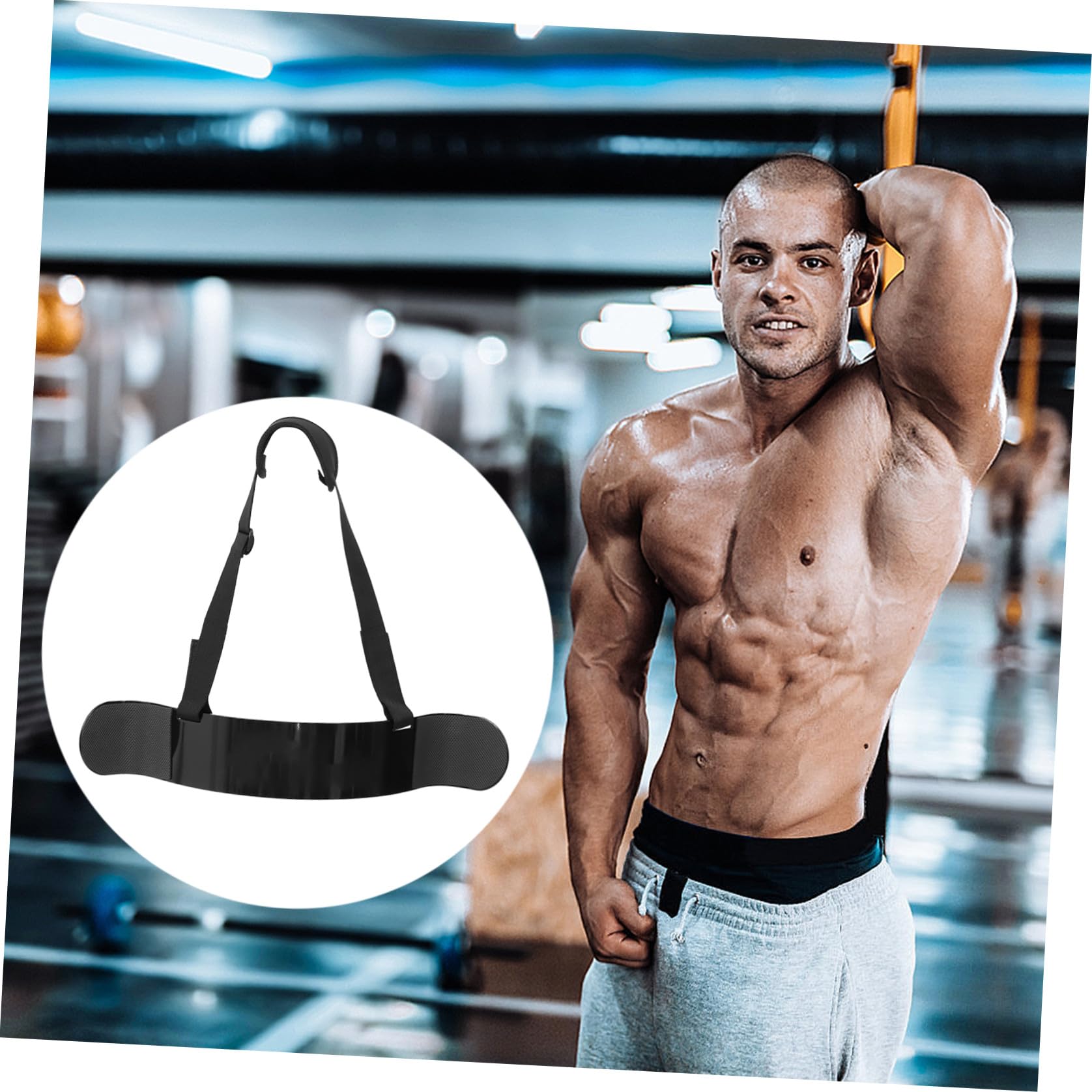 ABOOFAN Piastra Allenamento Braccia in Alluminio Leggero per Bicipiti e Avambracci Supporto Ergonomico con Cuscinetto Rinforzato Strumento Bodybuilding per Sollevamento Pesi e