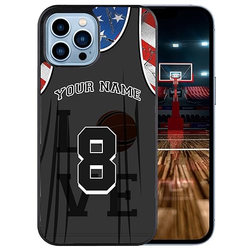 Custom Basketball Jersey Design Your Own Personalized Name and Number Durable Rubber Cover Phone case for Samsung Galaxy A53