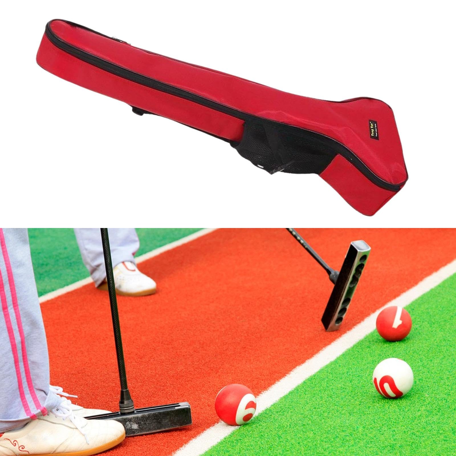 Borsa Porta-bastoni da Croquet, Custodia per Bastoni da Croquet, Pratico Organizer per Giochi, Copri-bastoni da Croquet, Borsa