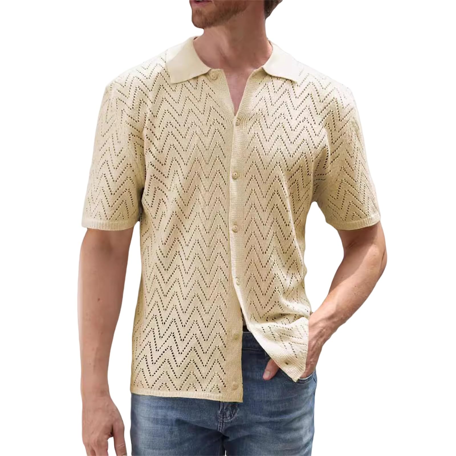 トップス WINDANDSEA SUMMER KNIT POLO 71mmr0L7JpL.jpg