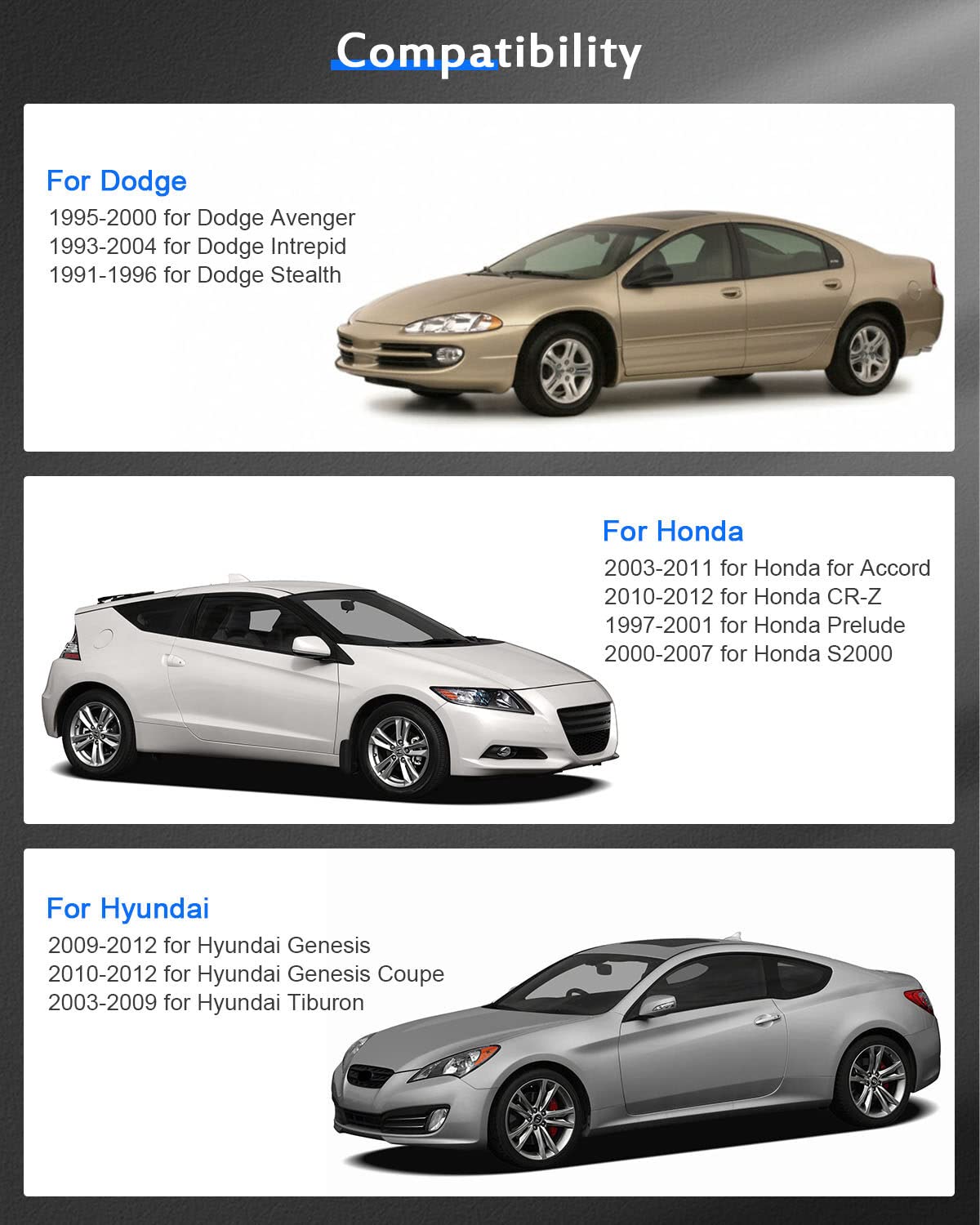 ECCPP 2PCS 5 Lug 1" Wheel Spacers 5x4.5 to 5x4.5 5x114.3 to 5x114.3 73mm fits for RSX NSX CL TSX TL RL for Rav4 Pickup with 12x1.5 Studs