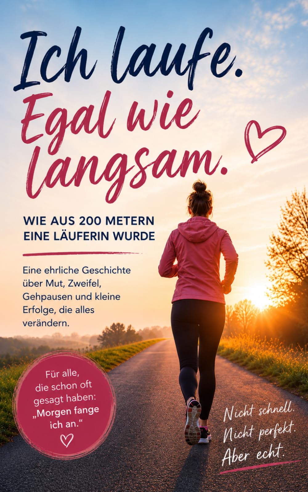 Ich laufe. Egal wie langsam.: Wie aus 200 Metern eine Läuferin wurde