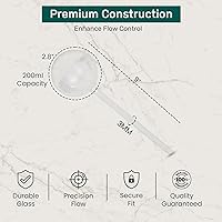 Vista 2 de LGL Globos de Riego para Plantas - Globos de Riego Automático. Insertos Decorativos para Macetas de Riego Automático. Picos de Riego Automático