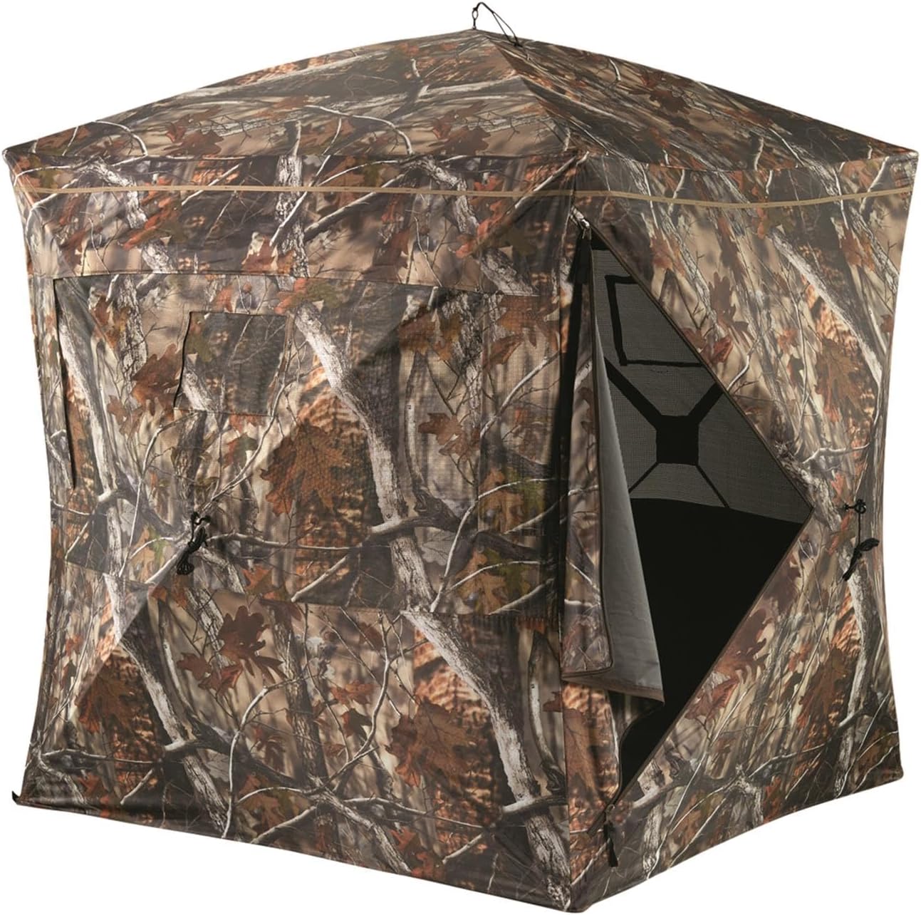 Guide Gear Lightweight Hub Blind; Lightweight, Portable, Hunting Deer and Turkey Season JX Camo