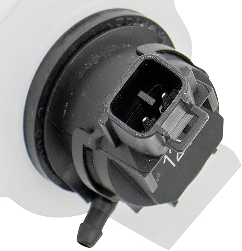 Vista 748 de TRQ Depósito de limpiaparabrisas compatible con Chevrolet Cruze 2016-2019 con luces antiniebla GM1288252 84036025 23365281PFM