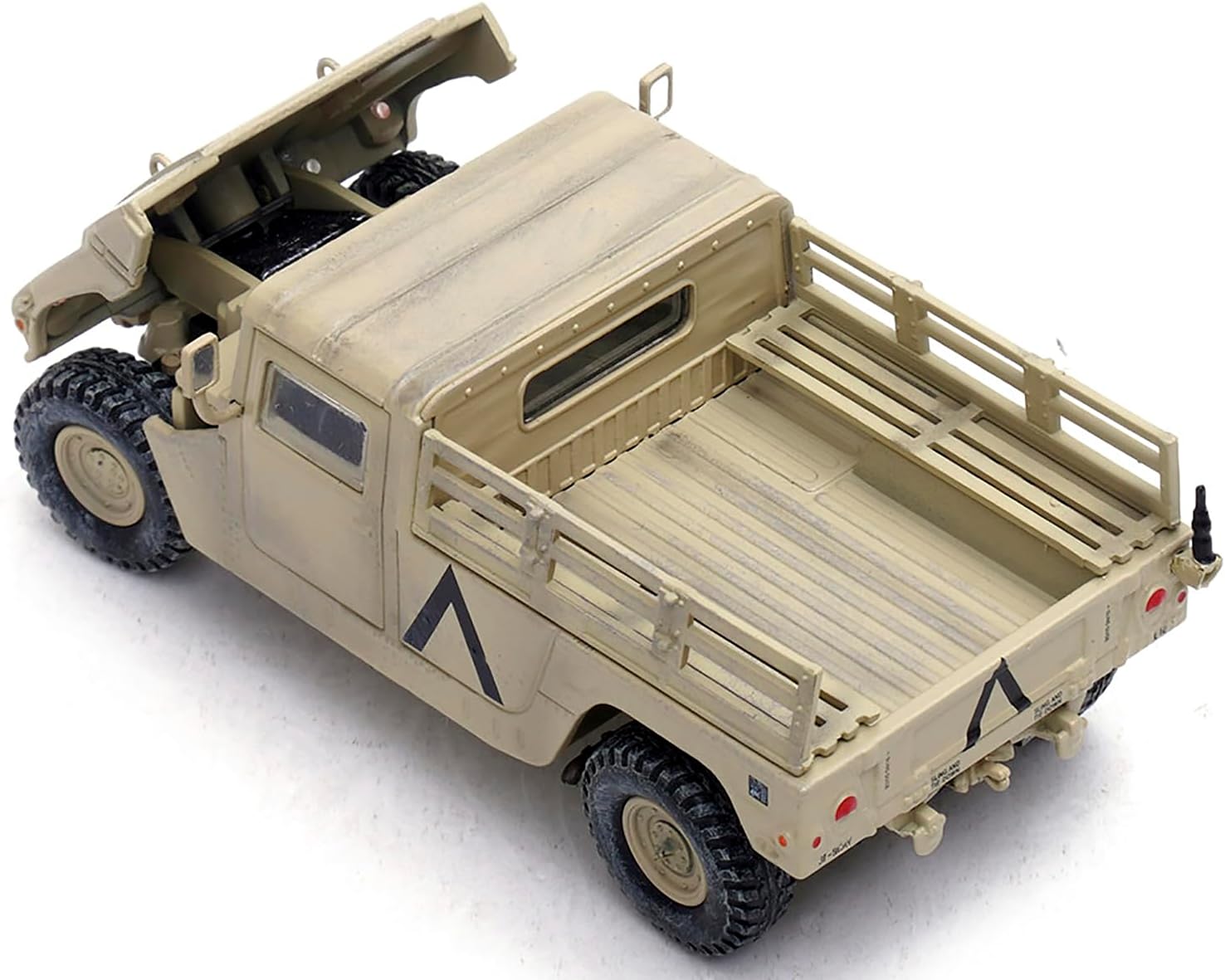 M998 HMMWV 1st Battalion, 37th Armored Regiment, 3rd Combat Brigade, 1st Armored Division, Gulf War, Iraq (1991) United States Army Military Miniature Series 1/64 Diecast Model Panzerkampf 12502AA