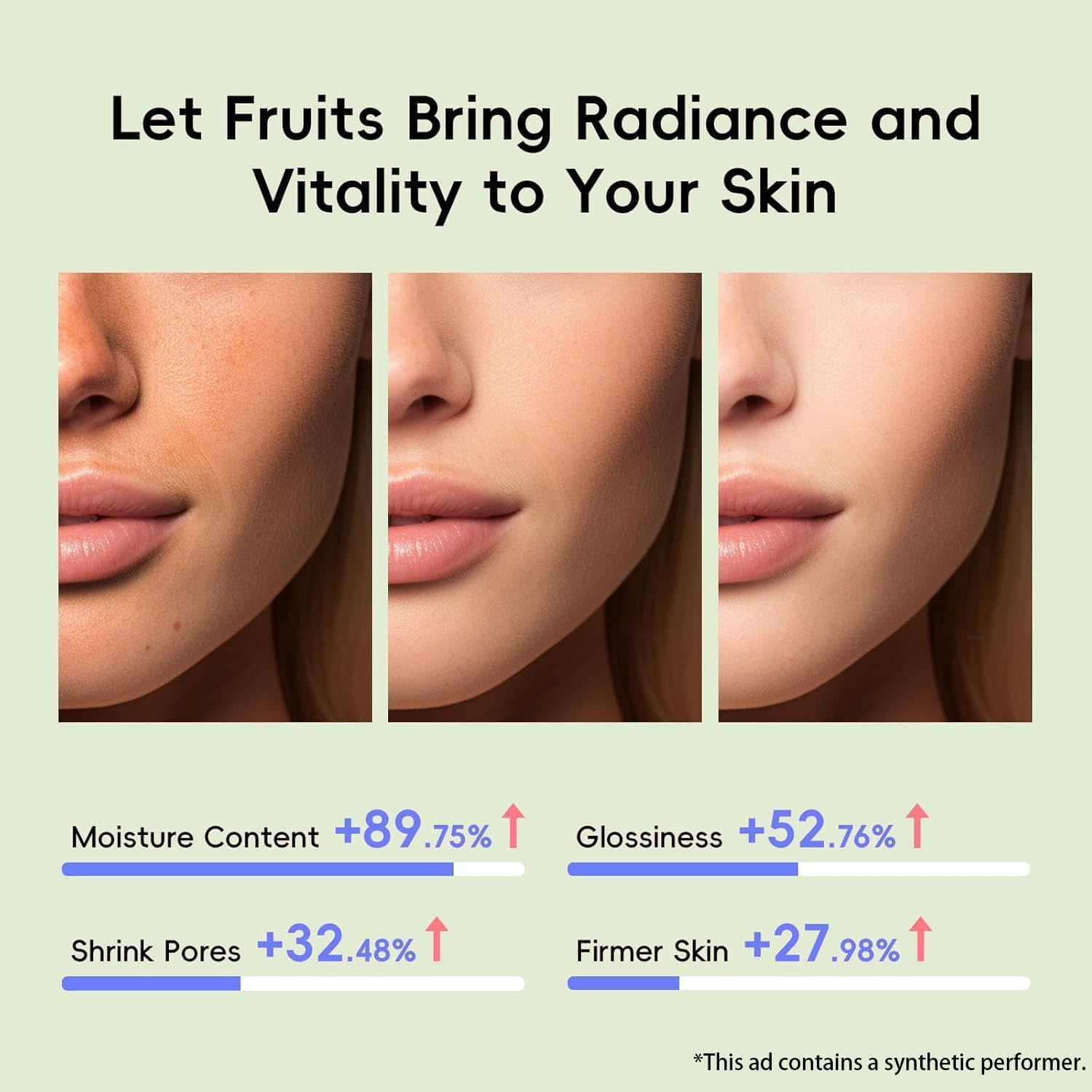 QUIYUM Set de Regalo de Cuidado de la Piel con Frutas para Adolescentes | Kit Facial de Skincare de 5 Piezas, Rutina Beauty para Mujeres con Hidratación Intensa y Luminosidad Natural
