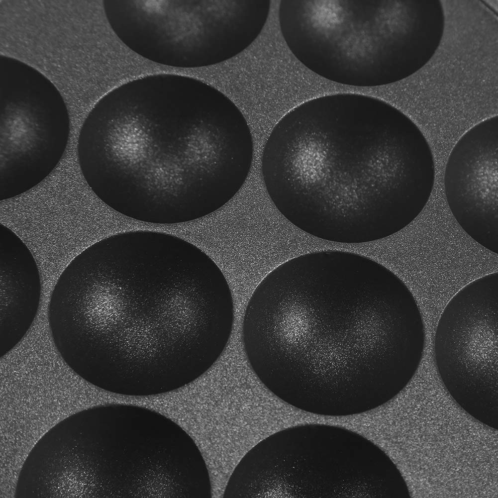 Asixx Takoyaki Pan 12 Vertiefungen Aluminium Antihaft-Beschichtung