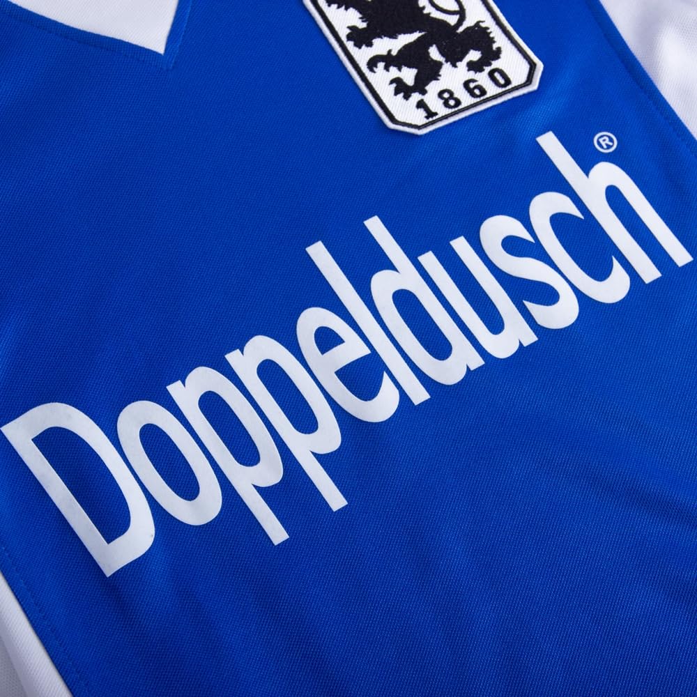 COPA - Retro Fußballtrikot Herren - TSV 1860 München 1980/81 - Blau - Kurzarm