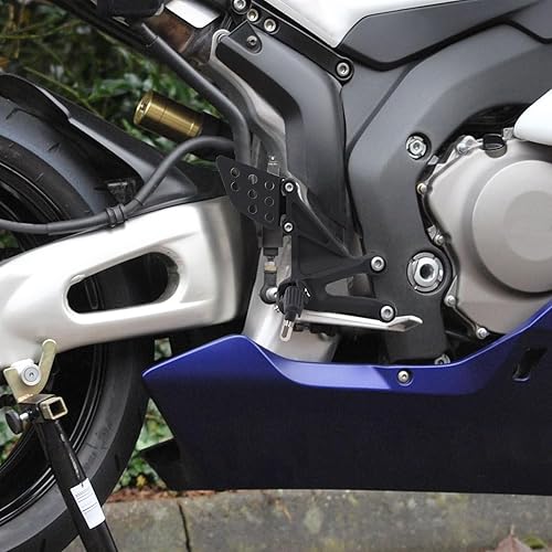 Miniatura 5 de TCT-MOTORPARTS Juego de reposapiés delantero para Honda CBR1000RR 2004-2007 2005 2006