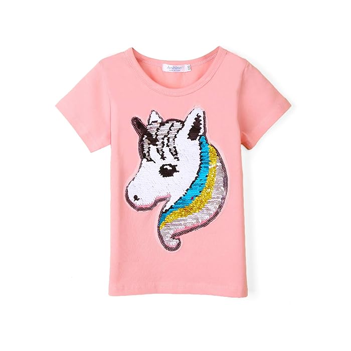 Sequin t shirt top Clearance