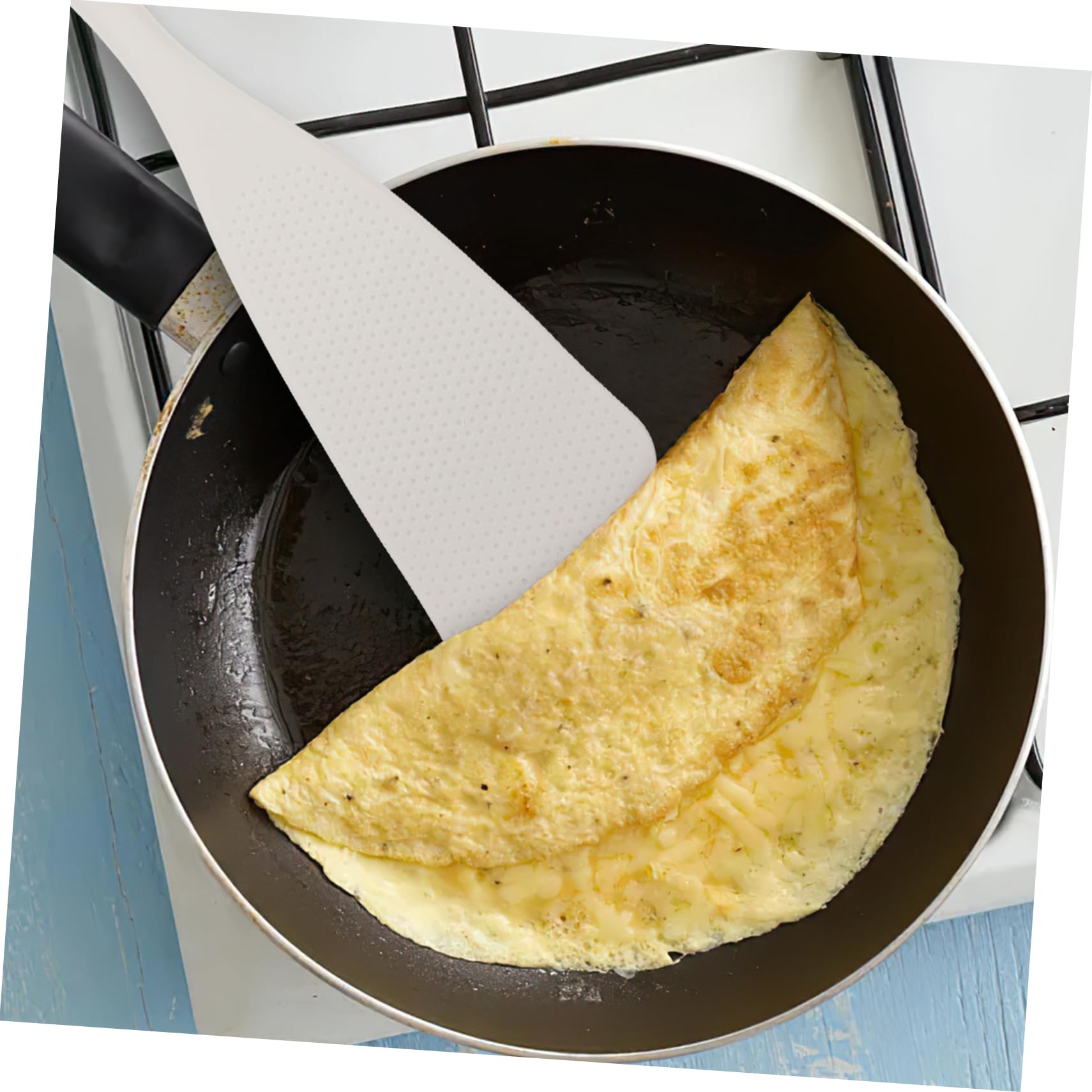 Amosfun 5st Pfannenwender Für Gebratenen Fisch Wok Servierspachtel Tragbarer Bratspatel Küchenkochspatel Tragbarer Pfannenwender Sicherer Silikonspatel Küchenspatel Aus Silikon Kieselgel