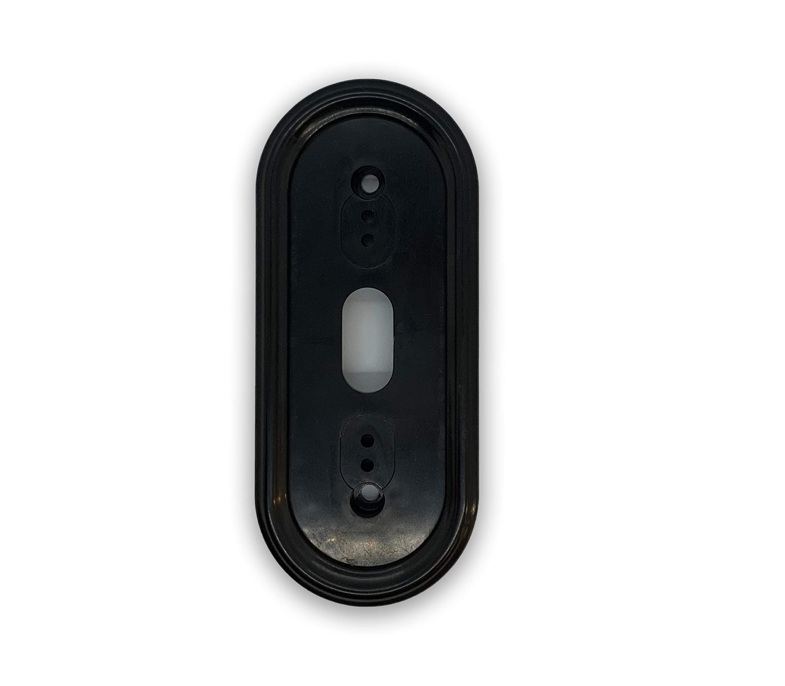 AirTech Home AutomationNest Hello Wall Plate - Black (Classic Pill)