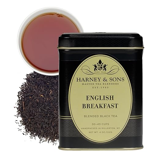 Miniatura 2 de Harney & Sons Té negro de hojas sueltas, desayuno inglés, 4 onzas