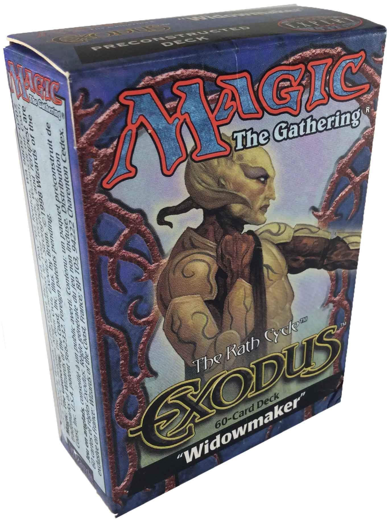 Amazon.com: Magic the Gathering Exodus Edition Widowmaker Theme