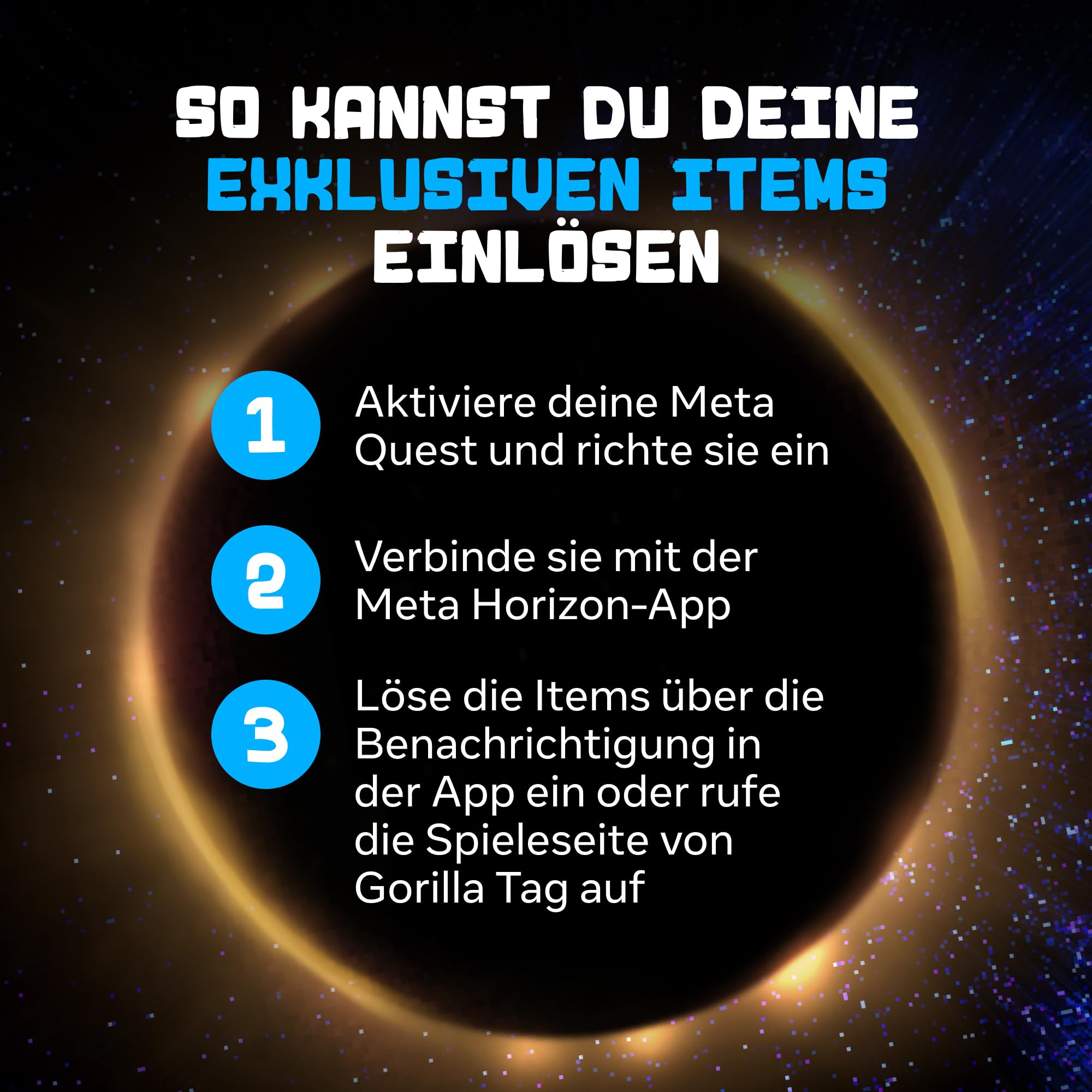 Meta Quest 3S 128 GB VR-Headset Virtual Reality ohne Kabel Gorilla Tag Cardboard Monkenaut Bundle Amazon Exclusive