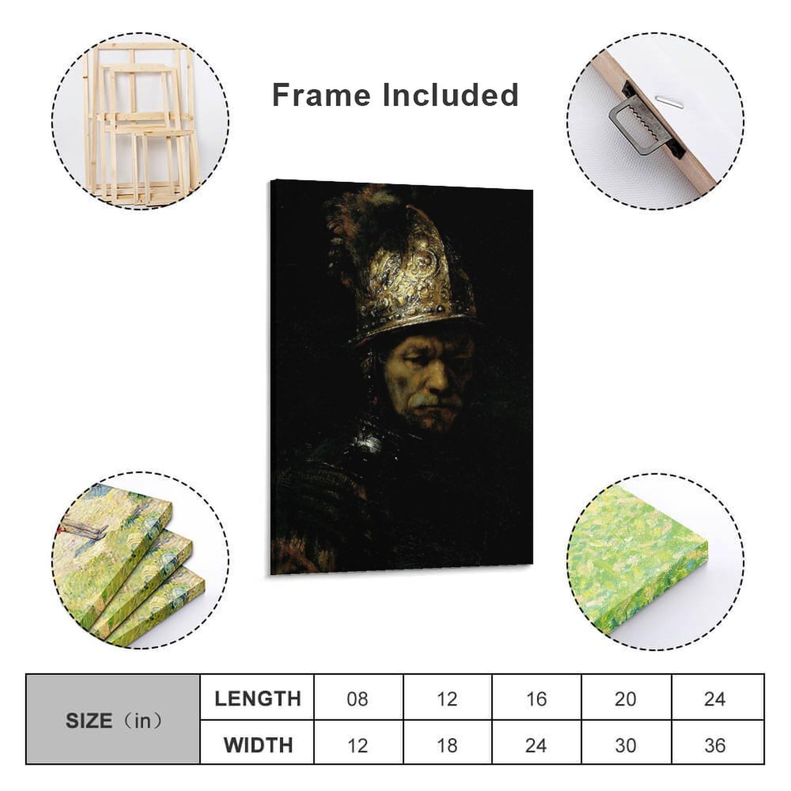 レンピカ額装されたアート男 (Lempika man framed art)