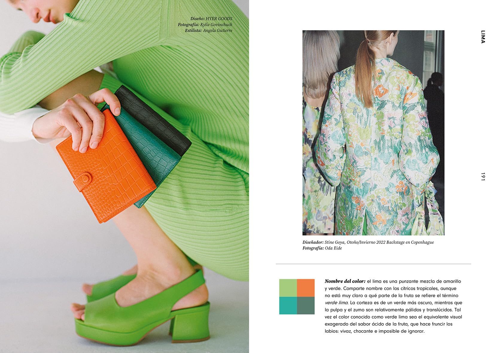 LAS PALETAS DE LA MODA Un diccionario inspirador para comprender qué transmiten los colores (-LIBRE)