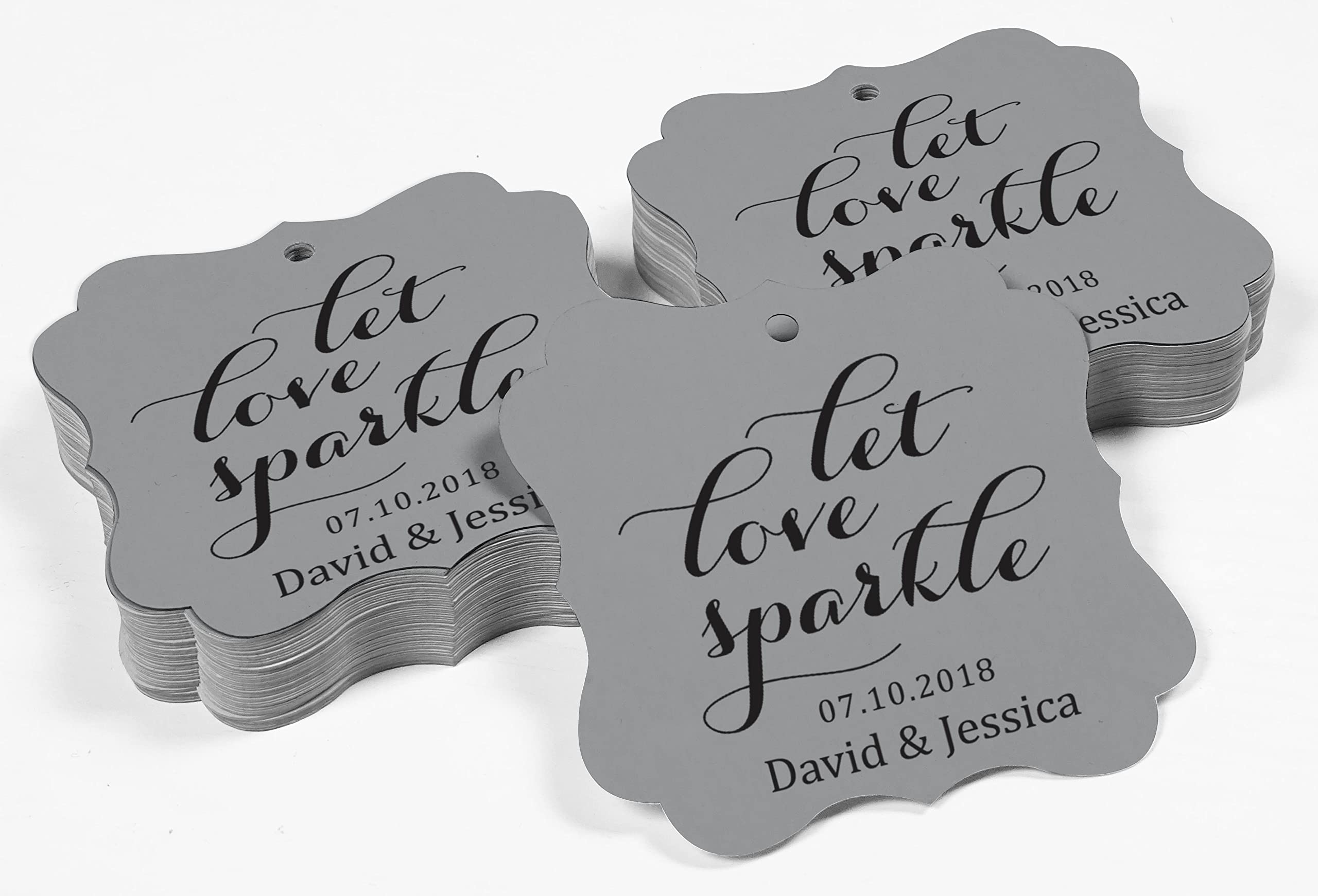 Etiquetas De Bodas Personalizadas - La Tienda De Olivia