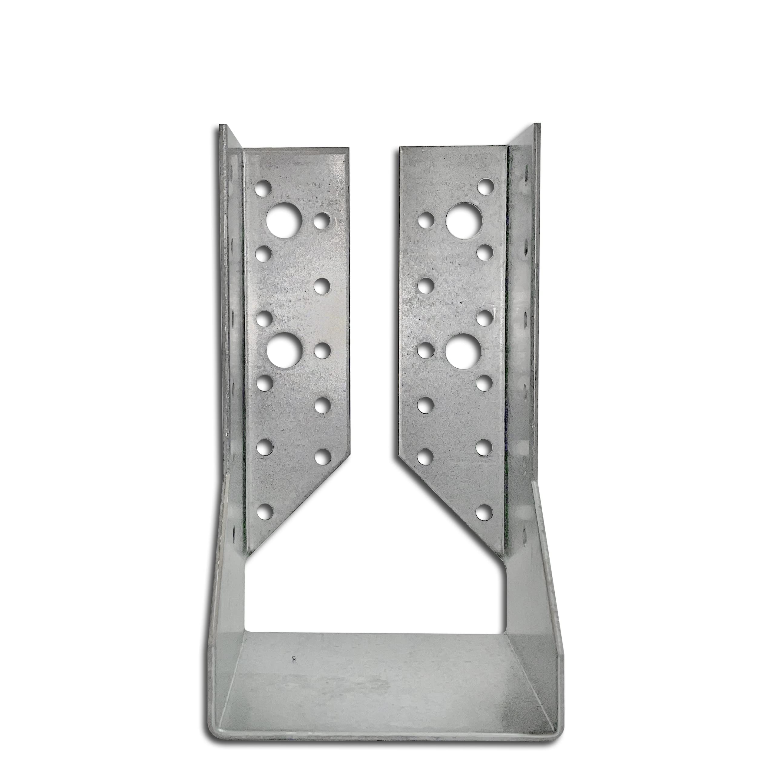 Staffa Per Travi In Acciaio Zincato - 70x125x75mm, 32 Fori, Set Di 2 - Foto 12