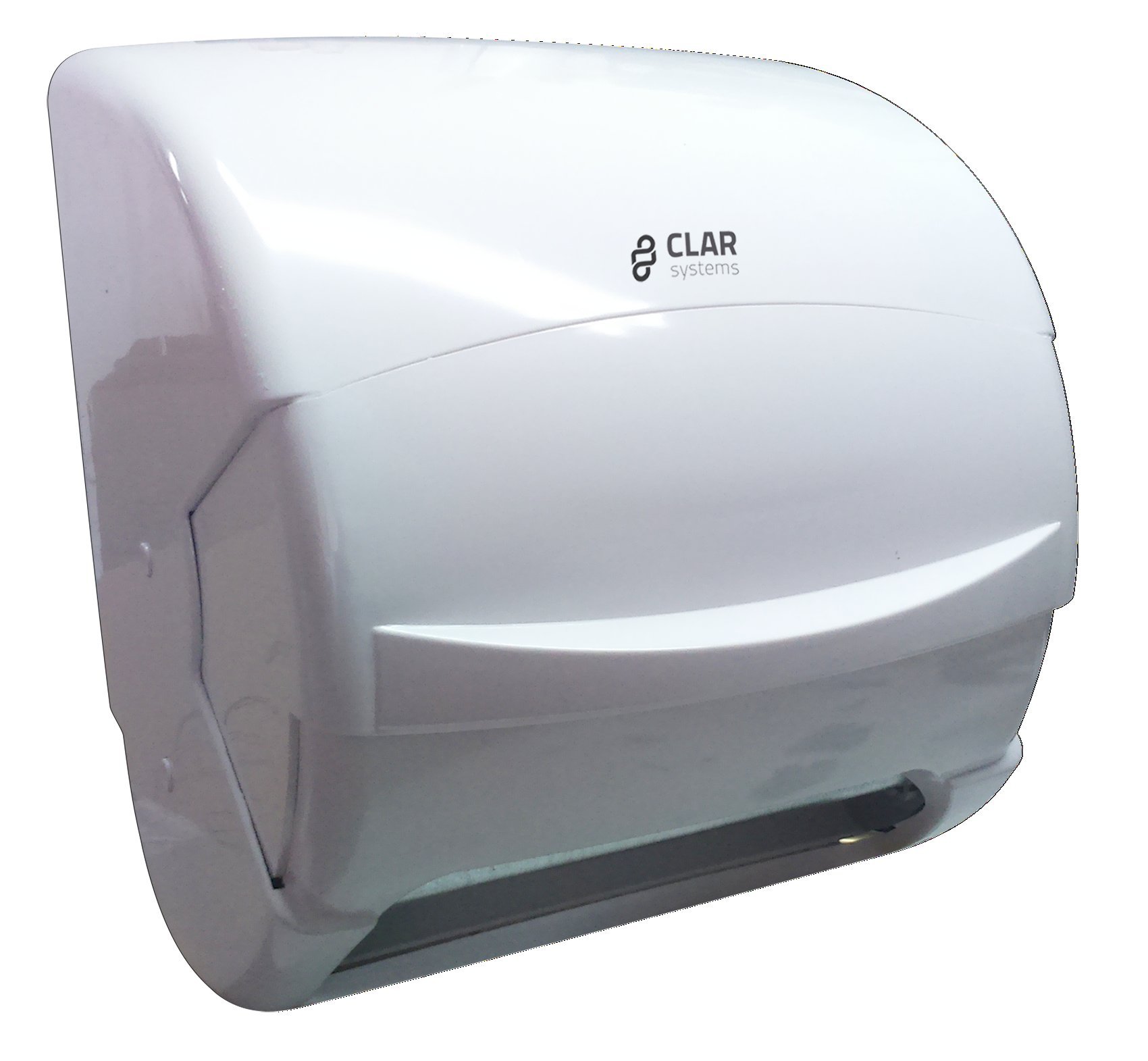 Clar Systems TP6000PG Dispensador Palanca de Papel Bobina, Blanco
