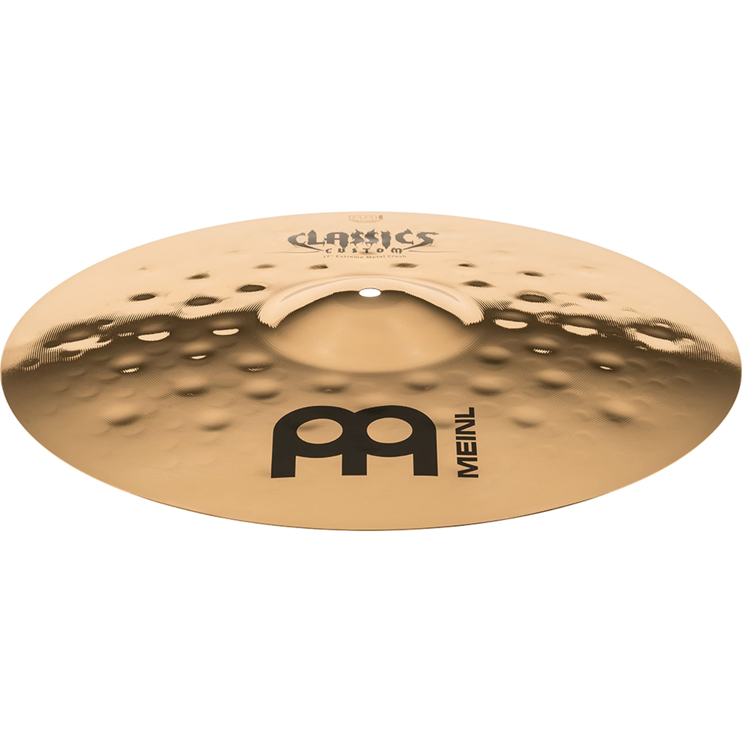 Meinl Cymbals Classics Custom Extreme Metal Crash 17" 43,18cm B12 Bronzo Brillante Batteria