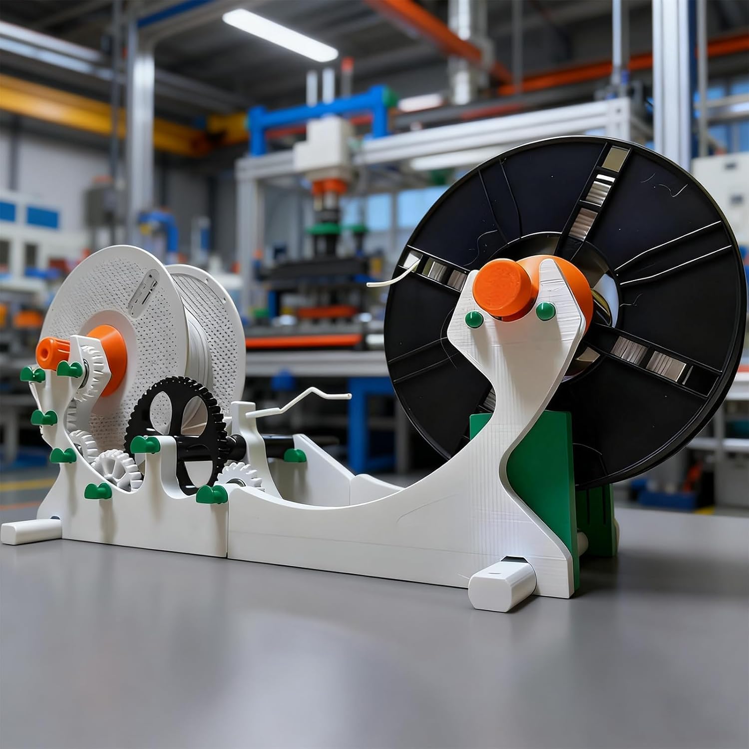 LMRXOFE Electric Spool Winder For 3d Printer Filament - Tangle-free Respooler With Precise Positioning, Universal Wire & Welding Thread Winder For 3d Printing Enthusiasts