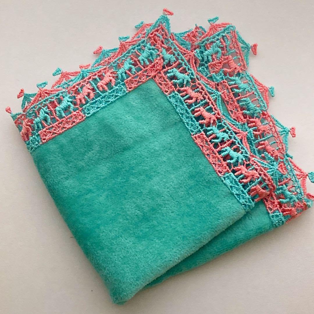 Amazon.co.jp: 近沢レースメリーゴーラウンド タオルハンカチ1枚