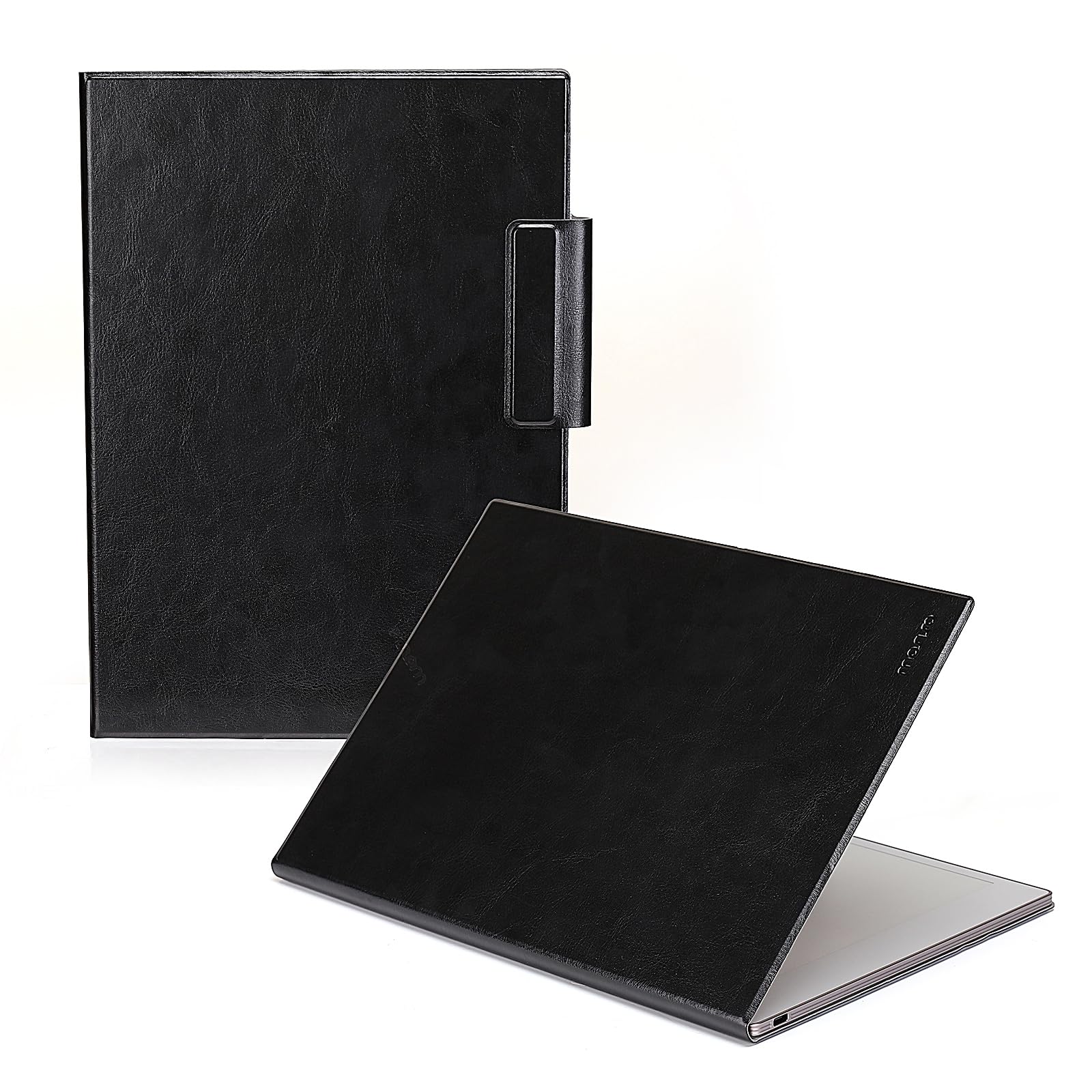 MOSISO for Remarkable Paper Pro Case 2024, Protective Folio Case for Remarkable Paper Pro 11.8 inch with Pen Holder, Slim Lightweight PU Leather Folio Cover for Tablet, Black