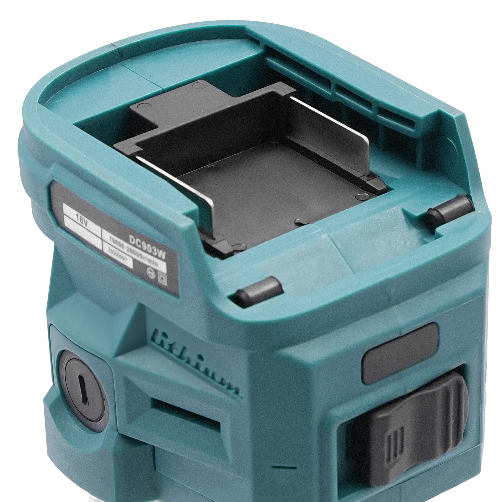 Fresa per bordi per la lavorazione del legno, fresatrice verticale DSYOGX 28000RPM a batteria compatta per potatura del legno, lavorazione di mobili, scanalature in legno, foratura per legno,