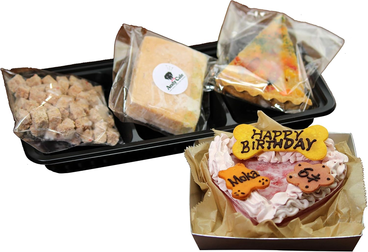 バースデーレアチーズケーキ 人気3種のわんこオードブル 犬用 手作り 無添加 無着色 高品質新品 グルテンフリー ドッグ フード Andycafe ドッグメニュー アンディカフェ ごちそう 犬 ごほうび ごはん 記念日 誕生日