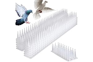 12 Pack Anti-Bird Spikes for Outdoor - Prevent Unwanted Visitors