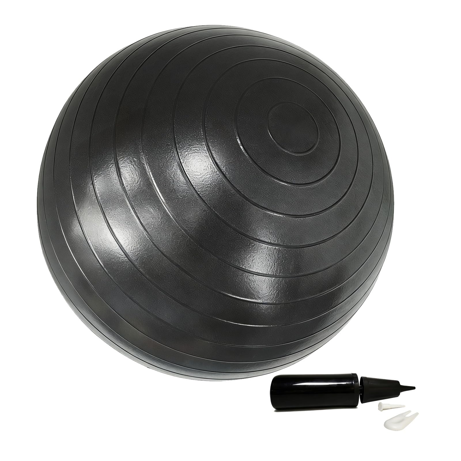 Palla da yoga anti-scoppio da 65 cm/75 cm, con pompa, antiscivolo, per allenamento di base, fisioterapia, sedia da ufficio e gravidanza, attrezzatura per palestra a casa