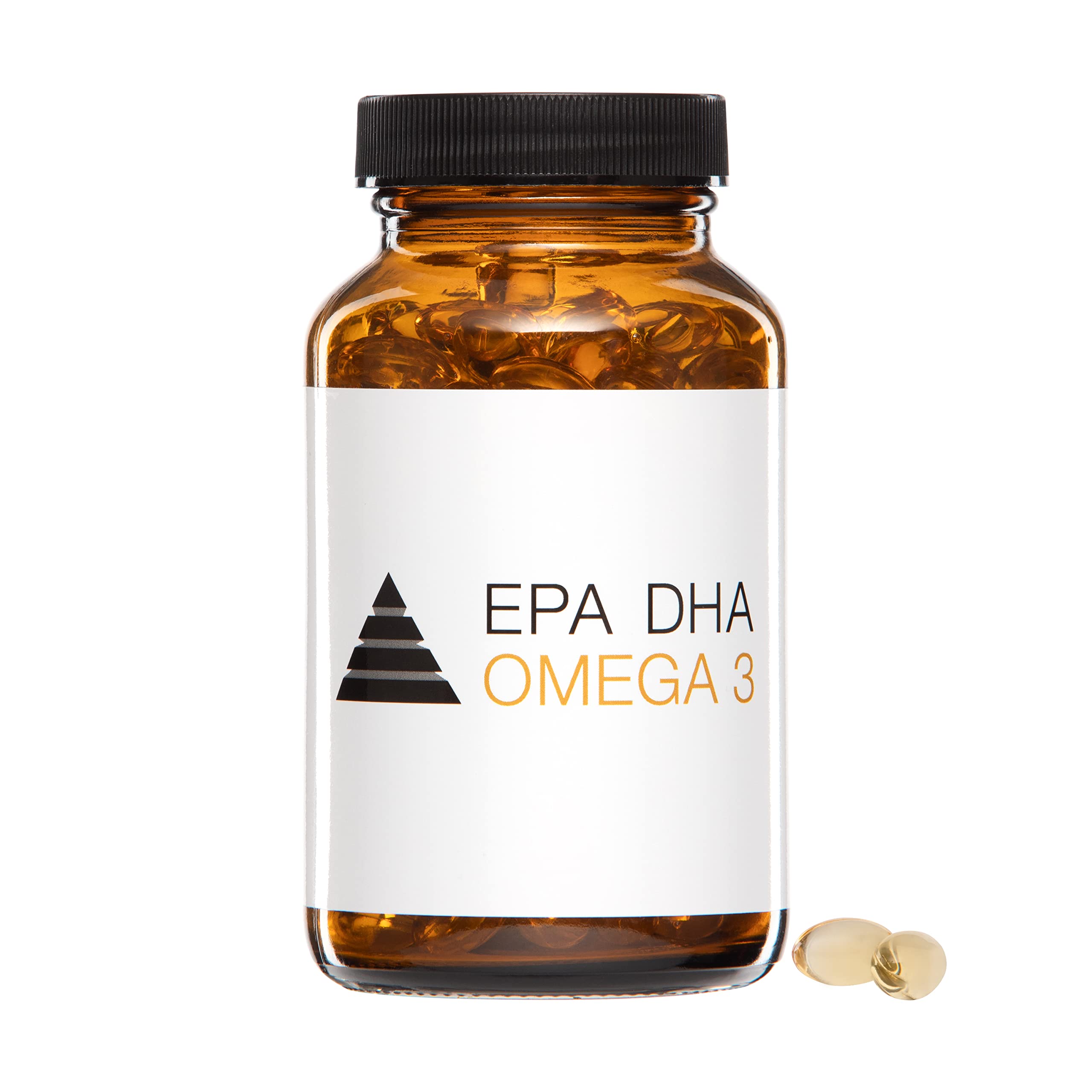 YPSI EPA DHA OMEGA-3 Fischölkapseln hochdosiert mit 75% Omega-3 - Laborgeprüft, aufwendig gereinigt und aus nachhaltigem Fischfang