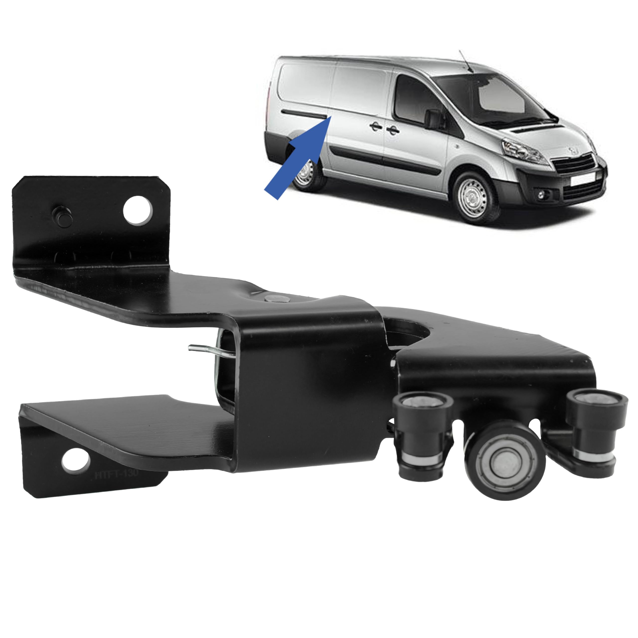 Ruota porta laterale destra compatibile per Expert 2, Scudo 2