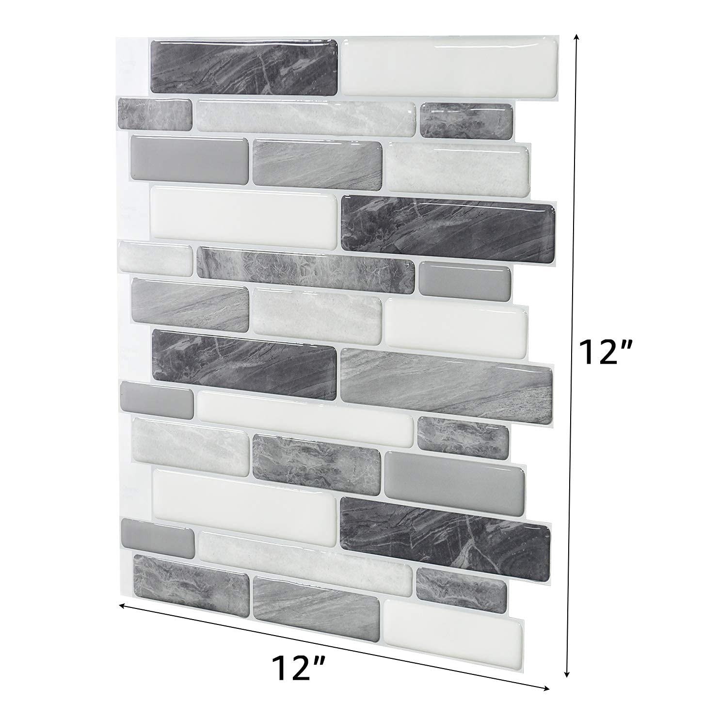 Buy Art3d 10 Sheet Peel and Stick Tiles Backsplash, Stick On Tiles for